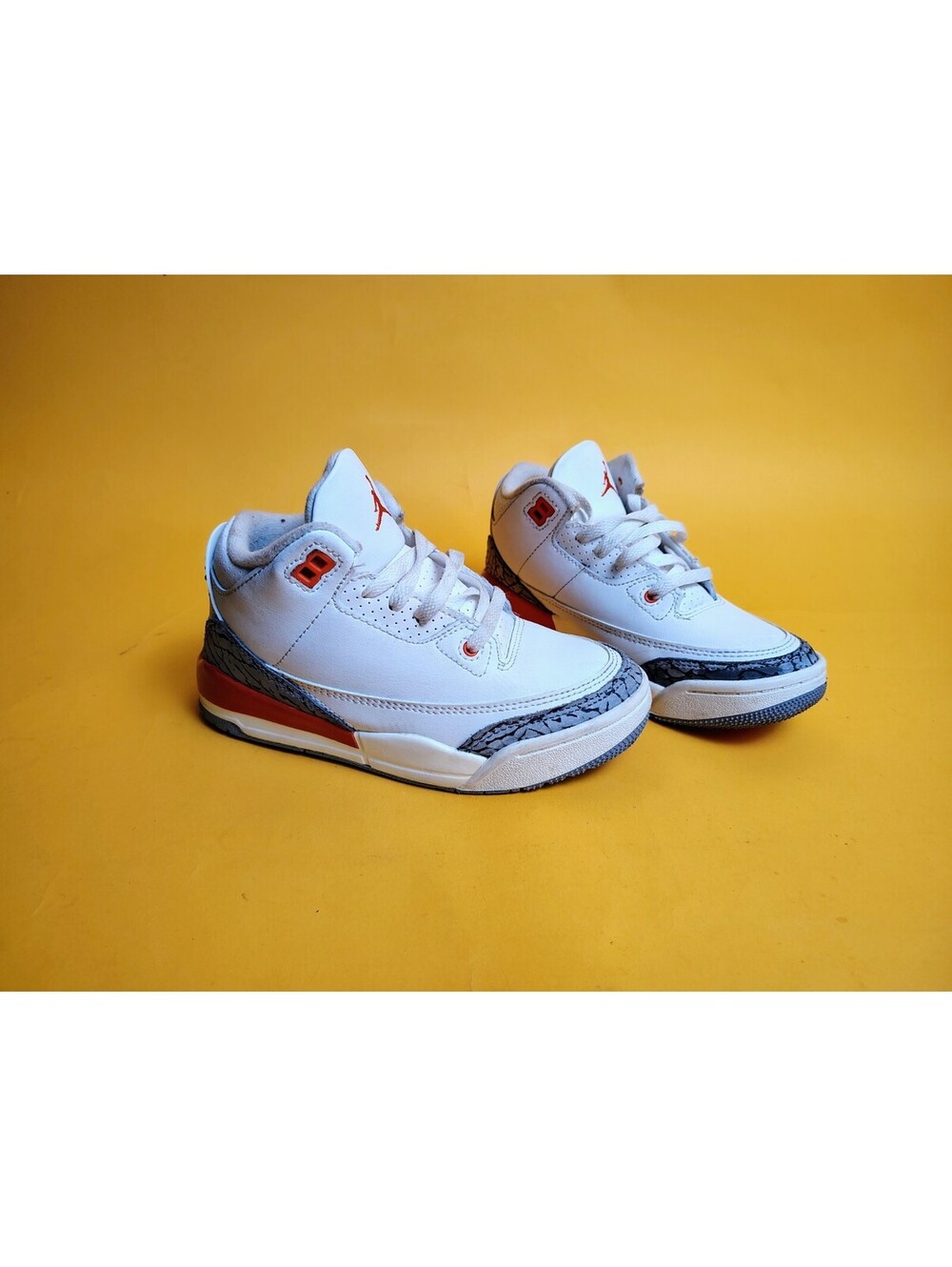 Jordan 3 Retro Georgia Peach White Cosmic Clay PS Little Kids 12C FQ9174-121 202